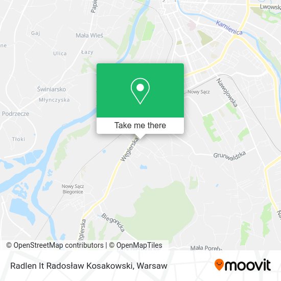 Radlen It Radosław Kosakowski map