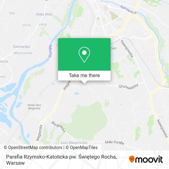 Parafia Rzymsko-Katolicka pw. Świętego Rocha map