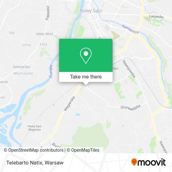 Telebarto Natix map