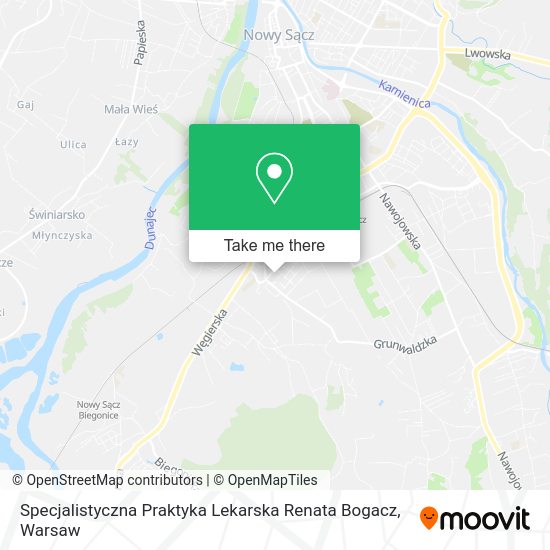 Specjalistyczna Praktyka Lekarska Renata Bogacz map