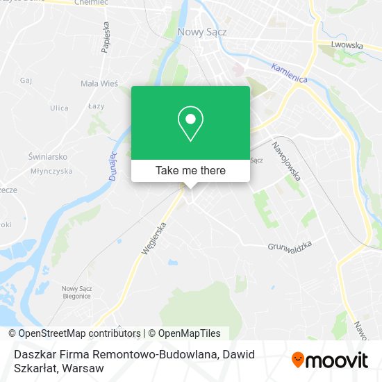 Daszkar Firma Remontowo-Budowlana, Dawid Szkarłat map