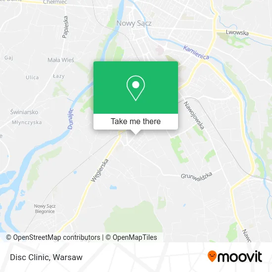 Карта Disc Clinic
