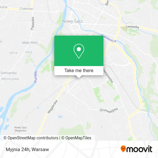 Карта Myjnia 24h