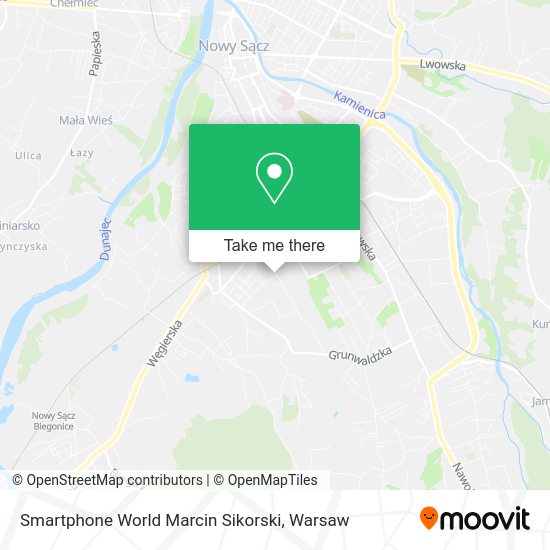 Smartphone World Marcin Sikorski map