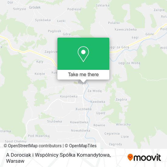 A Dorociak i Wspólnicy Spółka Komandytowa map