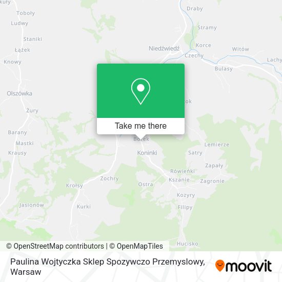 Paulina Wojtyczka Sklep Spozywczo Przemyslowy map