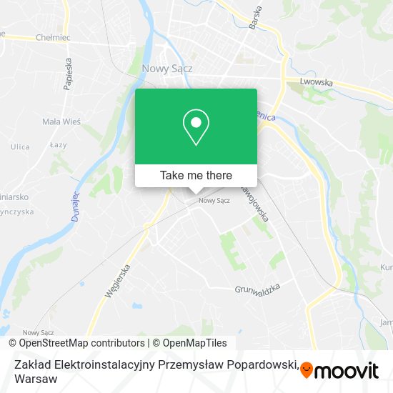 Zakład Elektroinstalacyjny Przemysław Popardowski map