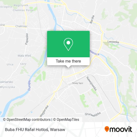 Buba FHU Rafał Hotloś map