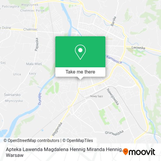 Apteka Lawenda Magdalena Hennig Miranda Hennig map