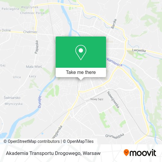 Akademia Transportu Drogowego map