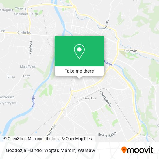 Geodezja Handel Wojtas Marcin map