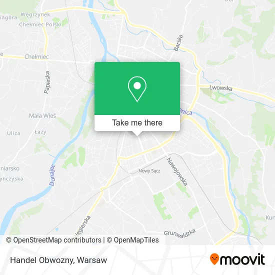 Карта Handel Obwozny