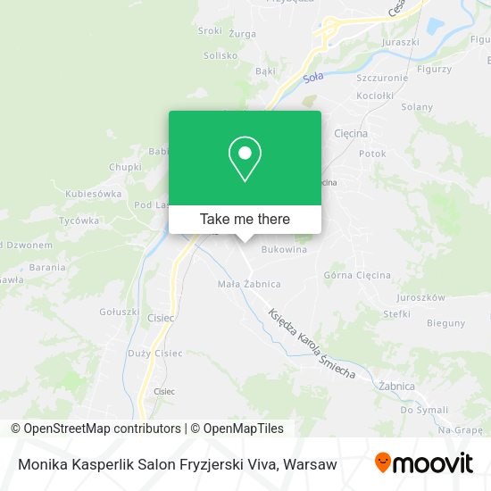 Monika Kasperlik Salon Fryzjerski Viva map