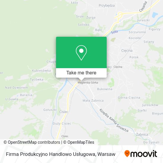 Firma Produkcyjno Handlowo Usługowa map