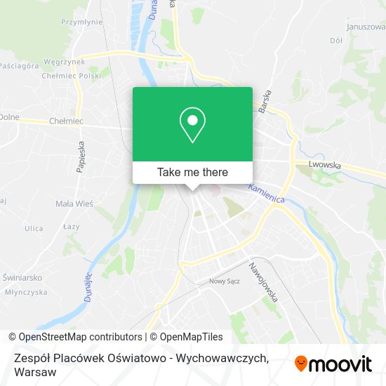 Zespół Placówek Oświatowo - Wychowawczych map