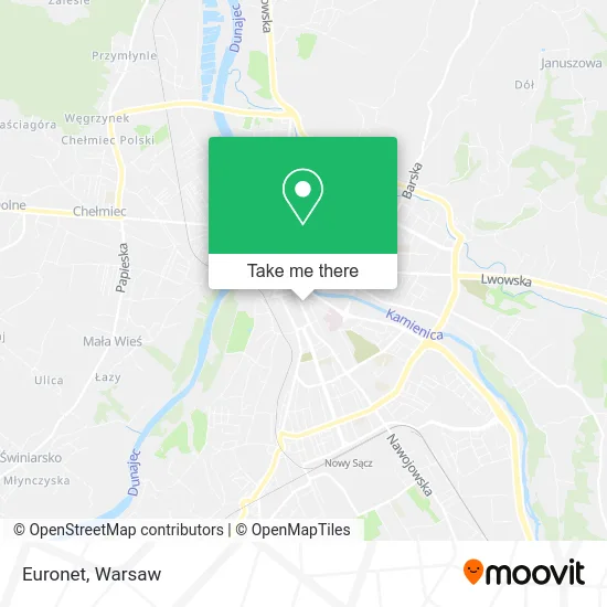 Euronet map