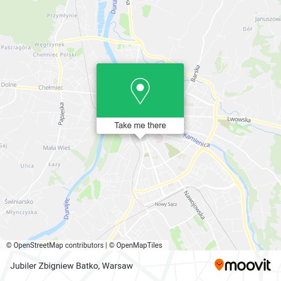 Jubiler Zbigniew Batko map