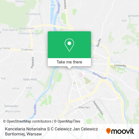 Kancelaria Notarialna S C Celewicz Jan Celewicz Bartlomiej map