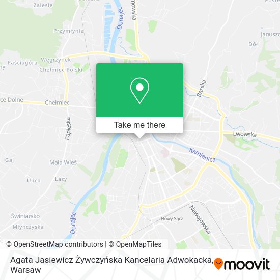 Agata Jasiewicz Żywczyńska Kancelaria Adwokacka map