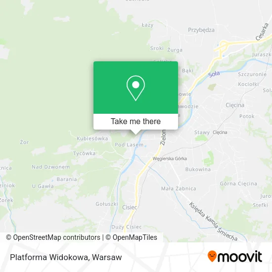 Карта Platforma Widokowa