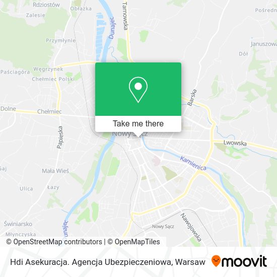 Hdi Asekuracja. Agencja Ubezpieczeniowa map