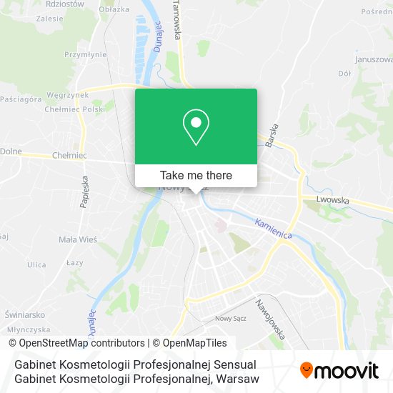 Gabinet Kosmetologii Profesjonalnej Sensual Gabinet Kosmetologii Profesjonalnej map