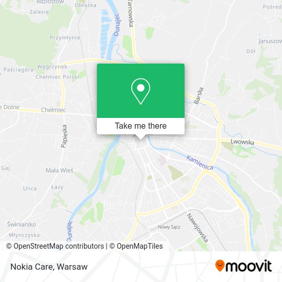 Nokia Care map