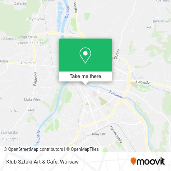 Klub Sztuki Art & Cafe map