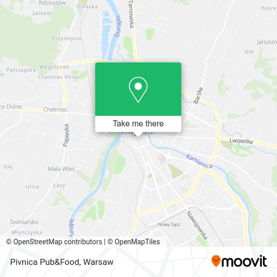 Pivnica Pub&Food map