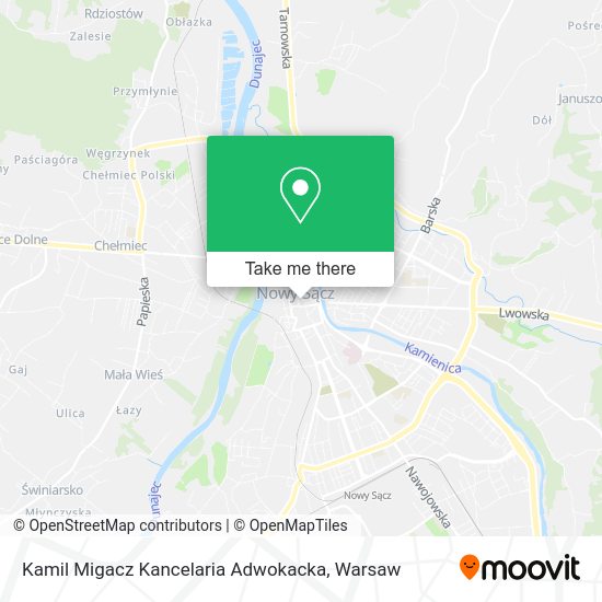 Kamil Migacz Kancelaria Adwokacka map