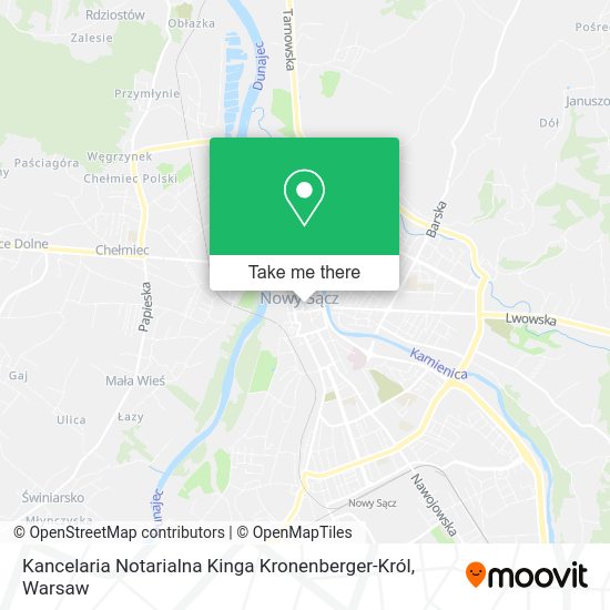 Kancelaria Notarialna Kinga Kronenberger-Król map