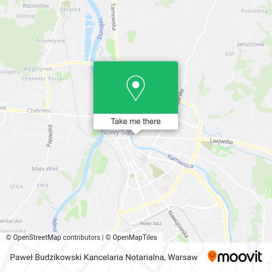 Paweł Budzikowski Kancelaria Notarialna map