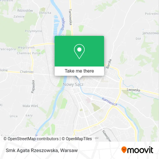 Карта Smk Agata Rzeszowska