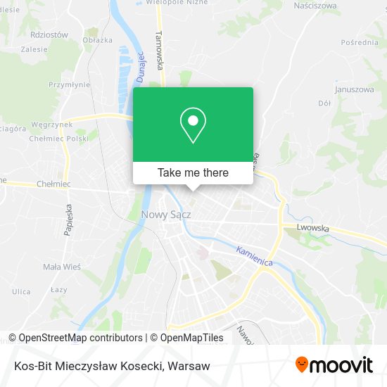 Kos-Bit Mieczysław Kosecki map