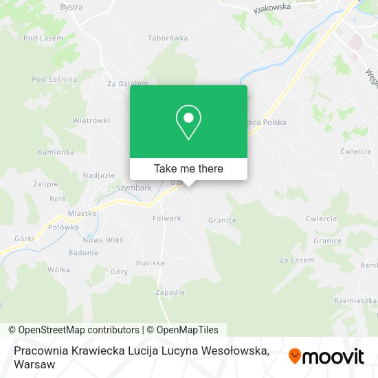 Pracownia Krawiecka Lucija Lucyna Wesołowska map