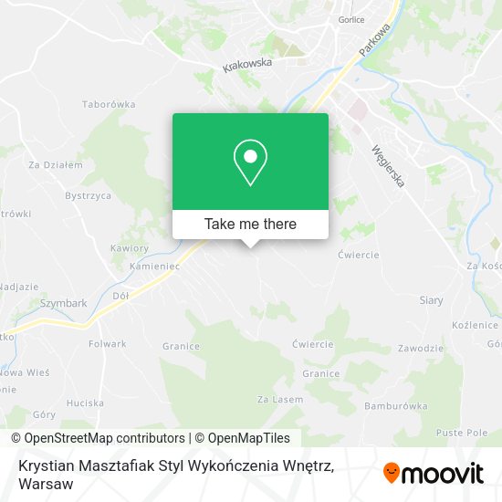 Krystian Masztafiak Styl Wykończenia Wnętrz map