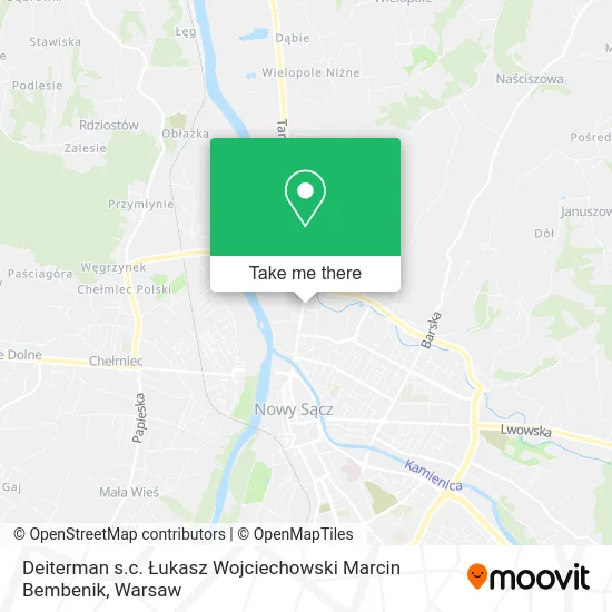 Deiterman s.c. Łukasz Wojciechowski Marcin Bembenik map