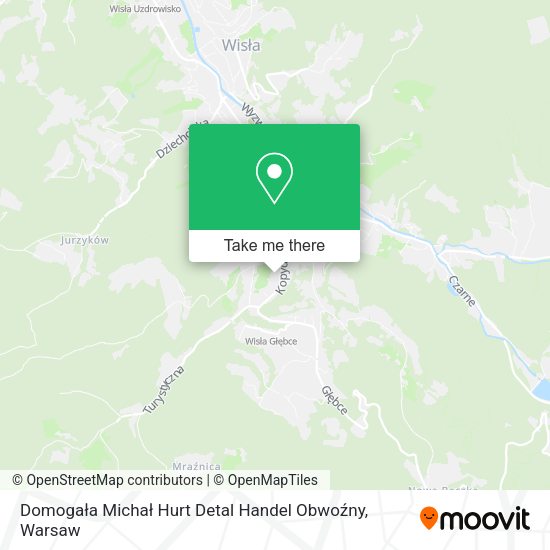 Domogała Michał Hurt Detal Handel Obwoźny map