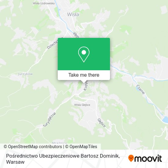 Pośrednictwo Ubezpieczeniowe Bartosz Dominik map