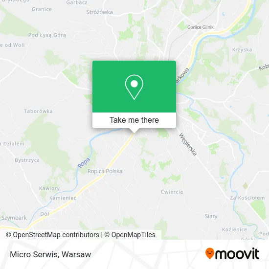 Micro Serwis map