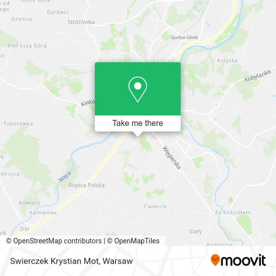 Карта Swierczek Krystian Mot