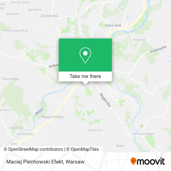 Карта Maciej Piechowski Efekt