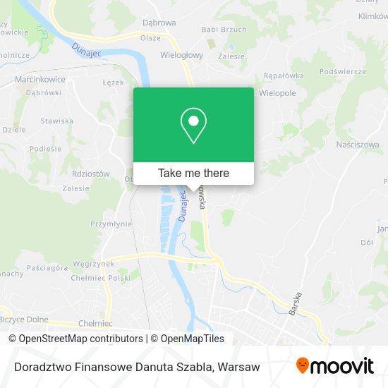 Карта Doradztwo Finansowe Danuta Szabla