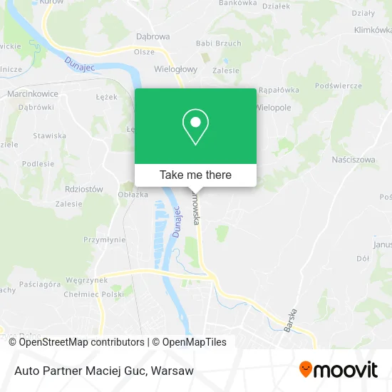 Карта Auto Partner Maciej Guc