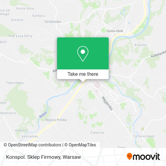 Konspol. Sklep Firmowy map