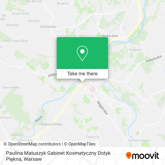 Paulina Matuszyk Gabinet Kosmetyczny Dotyk Piękna map