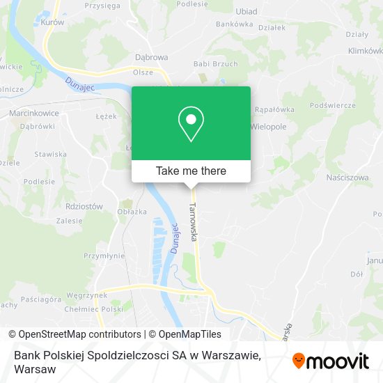 Bank Polskiej Spoldzielczosci SA w Warszawie map