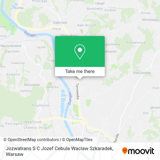 Jozwatrans S C Jozef Cebula Waclaw Szkaradek map