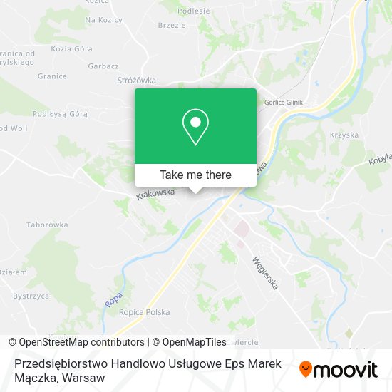 Przedsiębiorstwo Handlowo Usługowe Eps Marek Mączka map