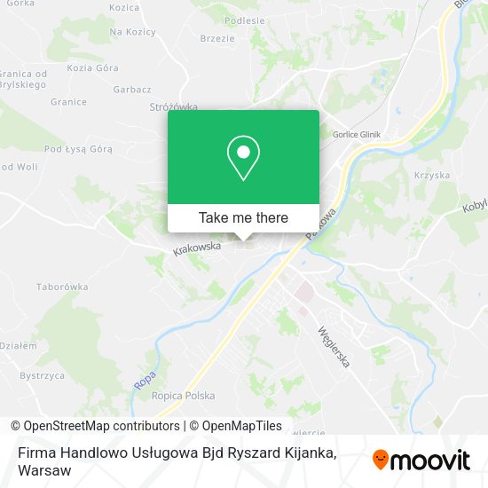 Firma Handlowo Usługowa Bjd Ryszard Kijanka map